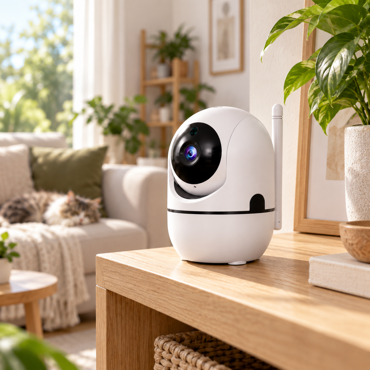 HomeEye – Cámara WiFi Inteligente para el Hogar