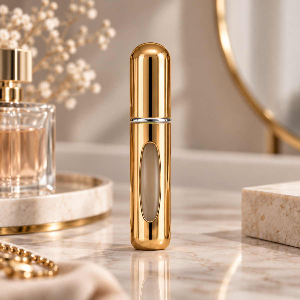 PocketMist – Atomizador de Perfume Recargable