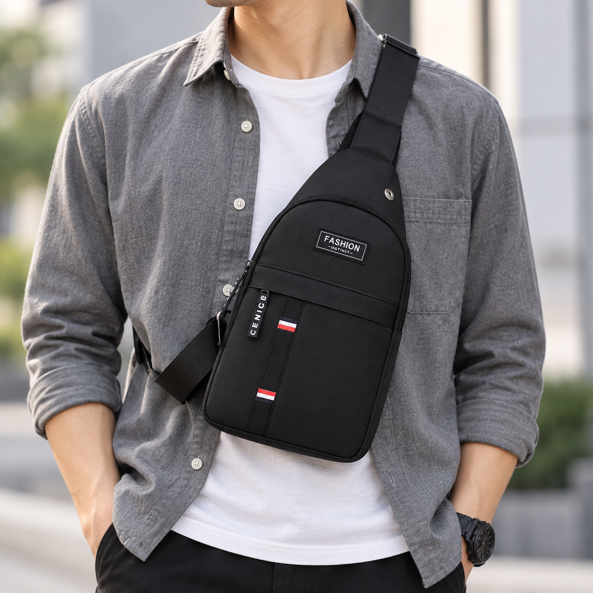UrbanSling – Bandolera Compacta Impermeable