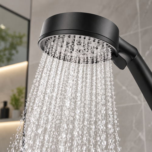 RainBoost – Cabezal de Ducha de Alta Presión
