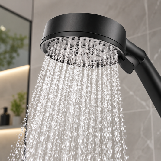 RainBoost – Cabezal de Ducha de Alta Presión