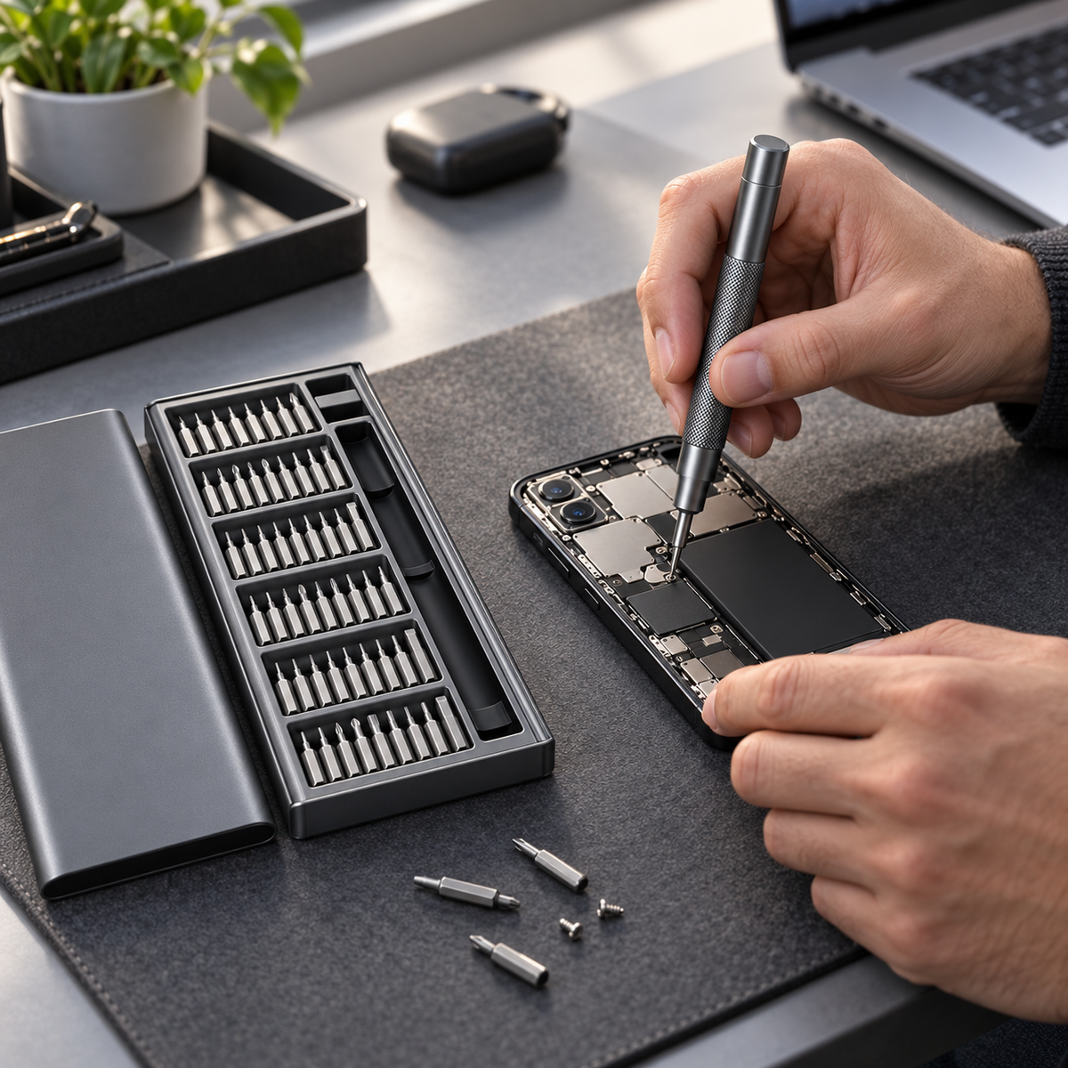 FixPro 80 – Kit de Destornilladores de Precisión